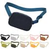 jealkip Fleece Fanny pack with Adjustable Strap for Women and Men Crossbody Bag Bum Bag, Waist Pack for Hiking Workout Sports Travel Blue view 1
