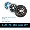 JHKJ Inline Wheels Replacement Wheels Hardness 85A 90mm 100mm 110mm Professional Speed Skating Inline Wheel Replacement Wheels PU Rubber,Blue,110 view 2
