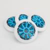 JHKJ Inline Wheels Replacement Wheels Hardness 85A 90mm 100mm 110mm Professional Speed Skating Inline Wheel Replacement Wheels PU Rubber,Blue,90mm view 4