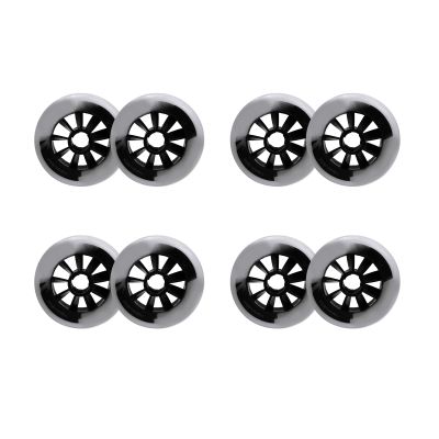 JHKJ Inline Replacement Wheels 8 Pack Without Bearings 85A Wheel for Indoor/Outdoor Replacement Wheel 90mm 100mm 110mm Four Colors Optional,White,110mm