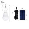2-Pack Solar Powered Led Bulb,Solar Shed Lights Portable USB Charge with Solar Panel for Indoor Outdoor Hiking Camping Tent Fishing Lighting view 2