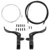 Tbest Brakes Set, Complete Brakes Set Bicycle Brake Lever Brake Housing and Cable for Bicycle Mountain Bikes Road Bikes 31.8mm Installation view 1