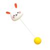 Table Tennis Trainer, Table Tennis Trainer Elastic Shaft Cute Automatic Winding Exercise Coordination Ability for Kids for Self Practice (#2) view 1
