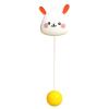 Table Tennis Trainer, Table Tennis Trainer Elastic Shaft Cute Automatic Winding Exercise Coordination Ability for Kids for Self Practice (#2) view 2