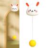 Table Tennis Trainer, Table Tennis Trainer Elastic Shaft Cute Automatic Winding Exercise Coordination Ability for Kids for Self Practice (#2) view 4