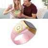 Smart Counter Ring with 0.49in OLED Display, APP Support, CNC Button - Portable Intelligent Tally Counter Finger Ring for Daily Step & Prayer Counting view 2