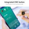 Smart Counter Ring with 0.49in OLED Display, APP Support, CNC Button - Portable Intelligent Tally Counter Finger Ring for Daily Step & Prayer Counting view 4