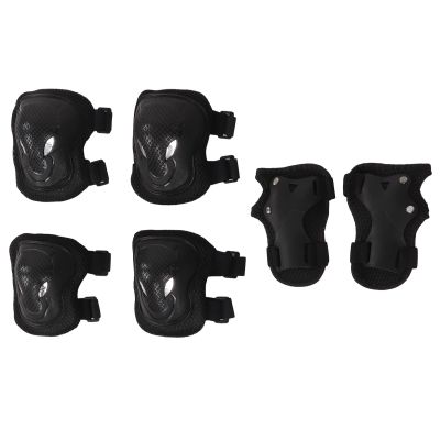 Aatraay Kids Adult Sports Protective Gear Set, Knee Elbow Pad Wrist Guards Safety Protective Gear Knee Elbow Wrist Pads Set for Roller Skating 6 Years Old+