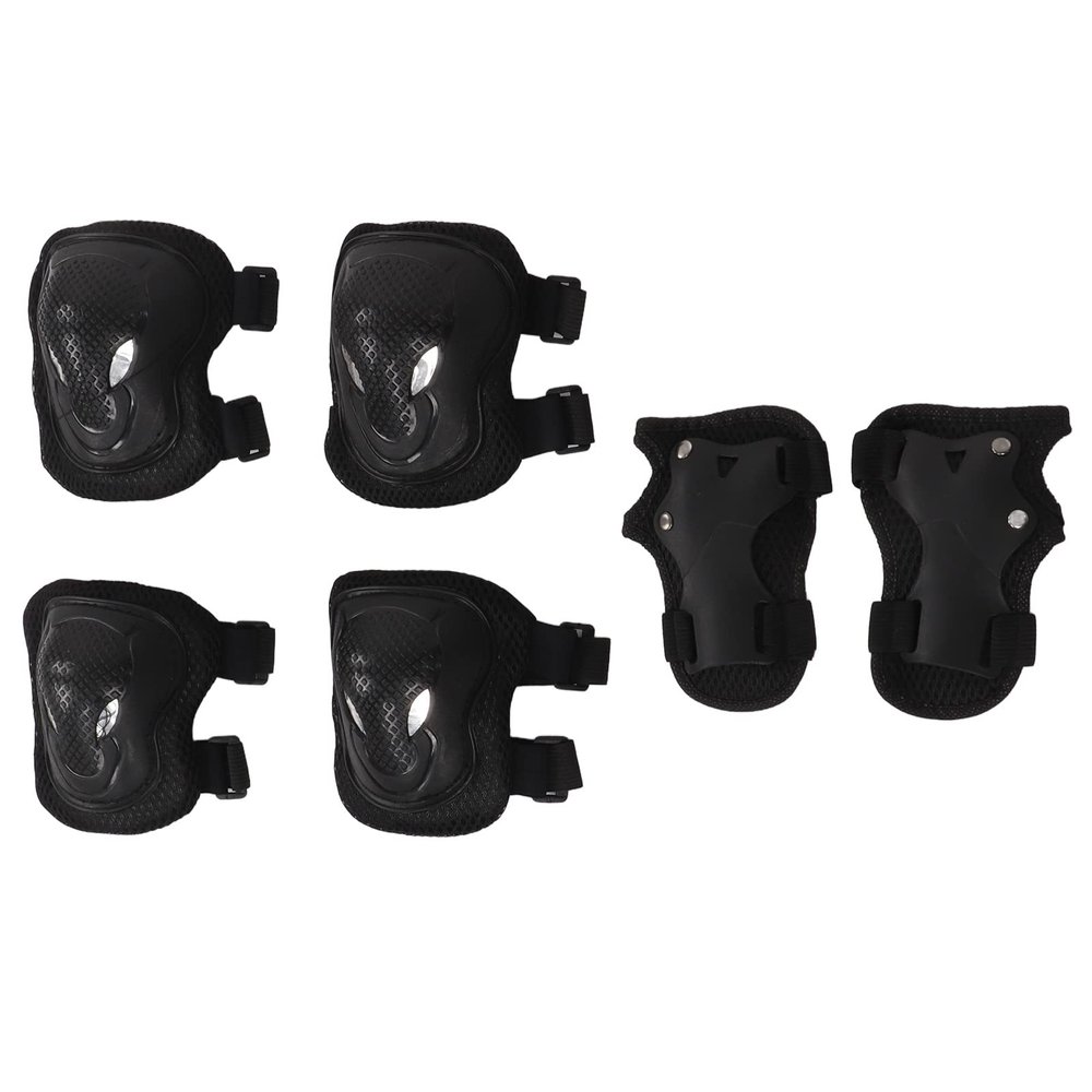 Aatraay Kids Adult Sports Protective Gear Set, Knee Elbow Pad Wrist Guards Safety Protective Gear Knee Elbow Wrist Pads Set for Roller Skating 6 Years Old+