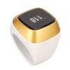 Hand Tally Counter Count Clicker, Bluetooth Counter for, 0.49in Screen, Electronic Counting Finger for Sport Casino Event School Training Activities (White) view 1