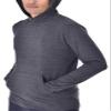 Spyder Mens Performance Pullover Hoodie (Gray, Medium) view 3