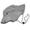 Glory Max Washed Cotton Bucket Hat with Chin Strap Fishing Sun Safari Boonie Cap (as1, Alpha, s, m, Gray) view 4
