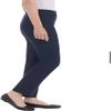 Hilary Radley Ladies' Pull-On Ankle Pants (as1, Alpha, s, Regular, Regular) Navy Blue view 3