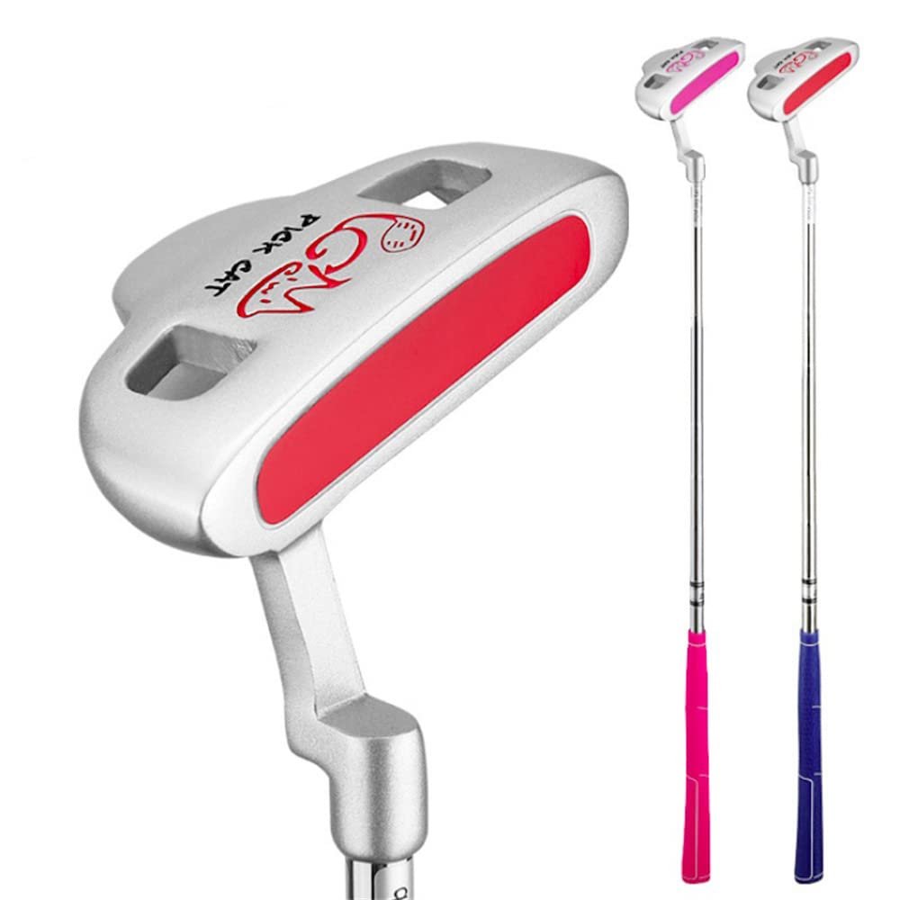 Golf Putter, Kids Putters Right Handed with Graphite Shaft Golf Club Putter, Junior Golf Push Rod (Pink for 3-5Y)