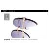 XLUMIO Rimless Sunglasses Women UV400 Ladies Sunglasses Glasses Shades,6,One size view 2