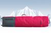 kzalzaci Snowboard Bag Ski Board Bag with Wheels Heavy Duty 180cm Large Capacity 3 Compartments Waterproof for Snowboards, Skis, Boots and All Skiing Stuff (Red) view 3