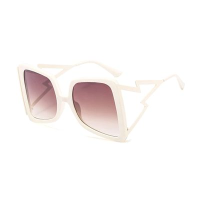 XLUMIO Oversized Butterfly Women's Sunglasses Vintage Gradient Large Sunglasses,6,One size