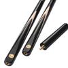 Jian Ying Gen 2-57" 3/4 Jointed Billiard/Pool/Snooker Cue Set with Ebony Maple Butts,Front Face-Spliced Ash Shaft, 9.7mm Tip, and Leather Case view 4