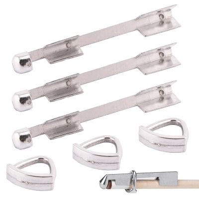 3PCS Billiard Cue Clamp Pool Cue Tip Clamp Billiards Accessories Pool Table Accessories Pool Cue Tips Replacement Kit Stainless Steel Cue Stick Tip Repair Kit for Billiard Table Cue Tips Accessories