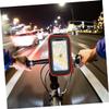 BESPORTBLE Bike Phone Holder Mobile Phone Pouch with Stand for Devices Easy to Install Black Bag for Cyclists for Rainy Conditions view 2
