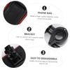 BESPORTBLE Bike Phone Holder Mobile Phone Pouch with Stand for Devices Easy to Install Black Bag for Cyclists for Rainy Conditions view 4