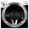 FUERU Car Steering Wheel Cover Set Car Steering Wheel Cover Autumn and Winter Plush Warm and Cold Fashion Car Interior (Color : 3#) view 1