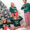 Ekouaer Family Christmas Pajamas Matching Sets Womens Mens Pjs Long Sleeve Sleepwear Holiday Lounge Sets Stripe S view 2
