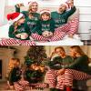Ekouaer Family Christmas Pajamas Matching Sets Womens Mens Pjs Long Sleeve Sleepwear Holiday Lounge Sets Stripe S view 3