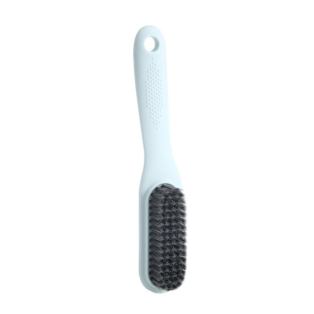 ONNAT Plastic Long-Handled Shoe Brush Soft Bristles Multifunctional Household Shoe Brush Hanging is a Laundry Brush Cleaning Brush