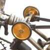55mm Lightweight Easy Wheels For BROMPTON folding bike GOLD view 1