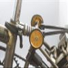 55mm Lightweight Easy Wheels For BROMPTON folding bike GOLD view 3