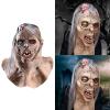Kuberas Halloween Scary Zombie Mask Realistic Old Man Mask Horror Walking Dead Full Head Creepy Devil Cosplay Costume Mask view 2