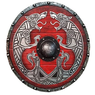 Medieval Viking Shield Viking Dragon Shield Handmade Natural Round Armor Templar Battle for Costume Halloween Cosplay Vintage Home Decor Gifts
