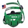 Riddell SpeedFlex Hard Cup Cam-Loc Chinstrap + US Flag Helmet Decal (Large, Kelly Green) - Green Gridiron view 1