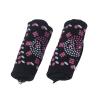 Self Heating Socks Cotton Breathable Tourmaline Design Warm Heated Socks for Winter Universal (Black) view 3