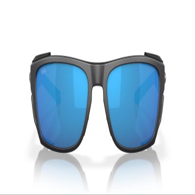 Costa Del Mar King Tide 6 Sunglasses, Black Pearl/Blue Mirrored 580G, 58 mm