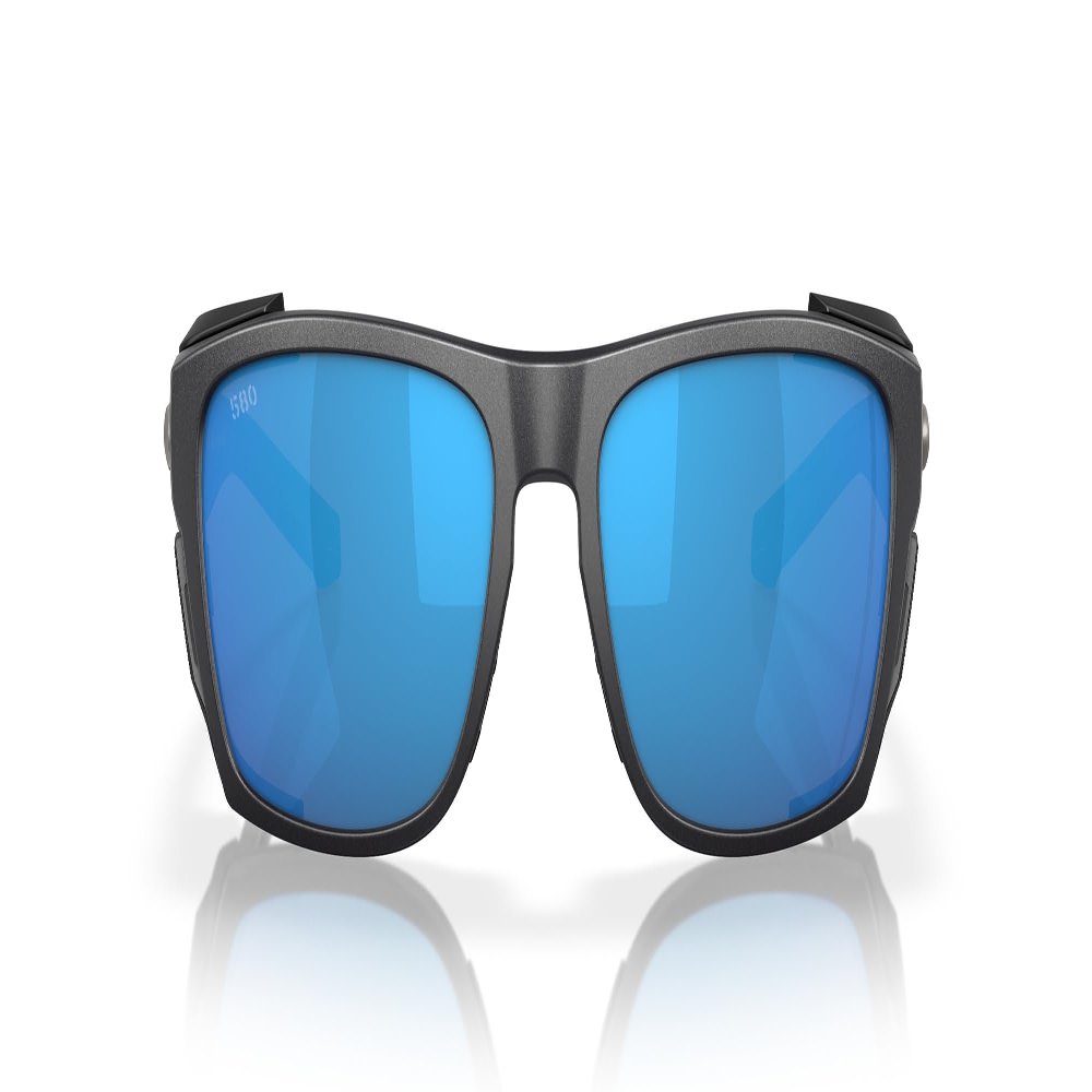 Costa Del Mar King Tide 6 Sunglasses, Black Pearl/Blue Mirrored 580G, 58 mm