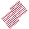 Spoke Cover Nipple, 54g Sturdy Durable 14x6mm Aluminum Alloy Bicycle Spoke Cap, 100Pcs Resistance Rust Proof for Cycling Accessory Bike Spokes (Red) view 2