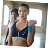 CORHAD Elastic Cotton Wristbands for Fitness Sweat Wristband for Sports Sky Blue Multi-Purpose Fashionable view 3