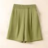 Women Summer Casual Shorts High Elastic Wide Leg Quick Dry Fitness Running Short Joggers Orange XL 63kg-70kg view 2