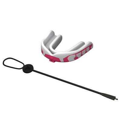 Velocity Champion Junior Mouthguard, 1 Pack, Pink & White Bubble Gum - for Ages 5 to 10 - Ideal for Lacrosse, Football, Hockey, Basketball, Soccer, Boxing, Martial Arts, Field Hockey, and More