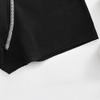 Men's Classic Comfort Athletic Trunks Cotton Traceless Boxer Brief Breathable Solid Colour Underwear (Black 5PC,XX-Large) view 4