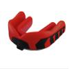 Velocity Champion Junior Mouthguard, 1 Pack, Black & Red - for Ages 5 to 10 - Ideal for Lacrosse, Football, Hockey, Basketball, Soccer, Boxing, Martial Arts, Field Hockey, and More view 1