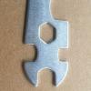 IOOOFU Multi-Hole Bicycle Cycle Mountain Bike Wrench Multifunctional Hexagon Wrench MultiHole Flat Wrench Spanner Tool Metal view 3