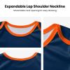 Denver Custom Newborn Clothes,Baby Gradient Short Sleeve Clothes,Personalized Name Number for Fans Newborn & Infants Gifts 3M-2T view 3