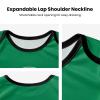 Boston Custom Newborn Clothes,Baby Gradient Short Sleeve Clothes,Personalized Name Number for Fans Newborn & Infants Gifts 3M-3T view 3