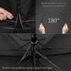 180cm Extra Large Umbrella, Stick Umbrellas, Business Black Umbrella, Automatic Open Golf Umbrella, Windproof, Waterproof, Parasol view 3