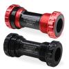 DJC Bike Ceramic Bearing Bottom Bracket BSA 68-73mm English Threaded BB 24mm Spindle, Fit MTB Road Bike Hollow Deore XT SLX R7000 R8000 4700 5800 6800 IXF Prowheel(Ceramic 24-24mm Black) view 1