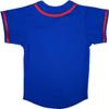 DIGITMON Kids Baseball Jersey Button Down Premium Hip Hop T Shirts Uniform ROYALRED 3-Month Infants view 4