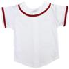 DIGITMON Kids Baseball Jersey Button Down Premium Hip Hop T Shirts Uniform WHITERED 3-Month Infants view 4
